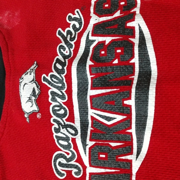 2/$15 Arkansas Razorbacks Long Sleeve Onesie 12 Months - Picture 2 of 6